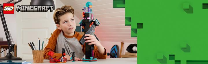 Produktbild LEGO Der Enderman-Turm (21279, LEGO Minecraft)