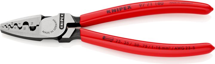 Knipex Crimpzange für Aderendhülsen (180 mm)