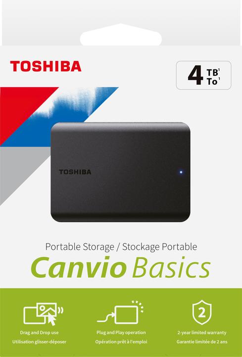 Image du produit Toshiba Canvio Basics (4 To)