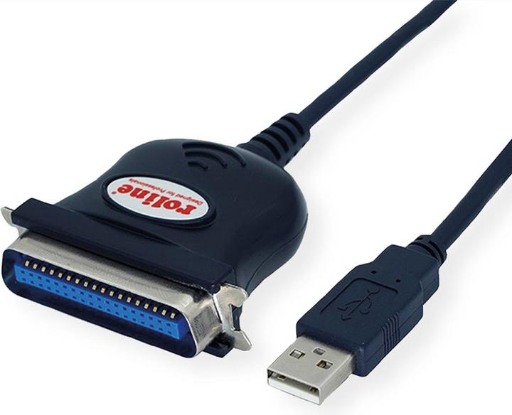 Immagine prodotto Roline Cavo convertitore USB da USB a IEEE 1284 (1.80 m, Parallelo (stampante))