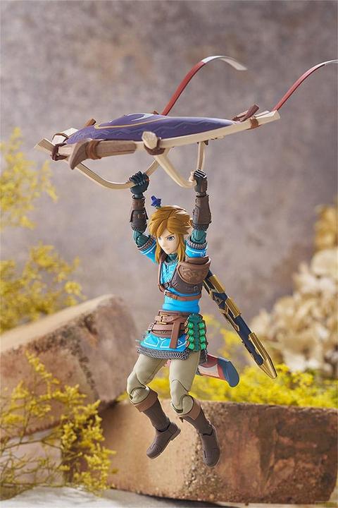 Actual product image Good Smile Company The Legend of Zelda Tears of the Kingdom Figma Action Figure Link Tears of the Kingdom Ver. DX