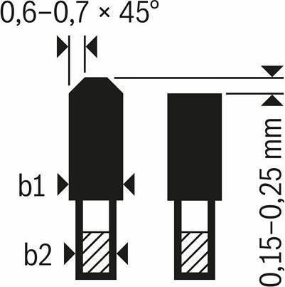 Produktbild Bosch Professional Zubehör Akku-Kreissägeblatt Expert for Aluminium, 165 x 1,8/1,3 x 20, 54 Zähne