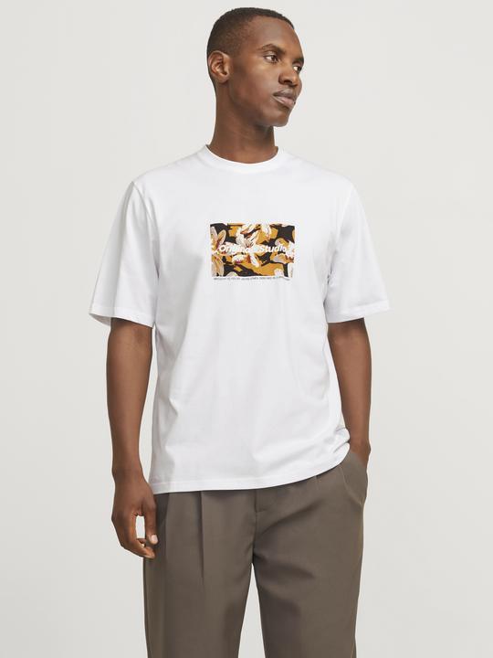 Actual product image Jack & Jones Jorvesterbro Newton Boxfront Tee Ss Bf (L)