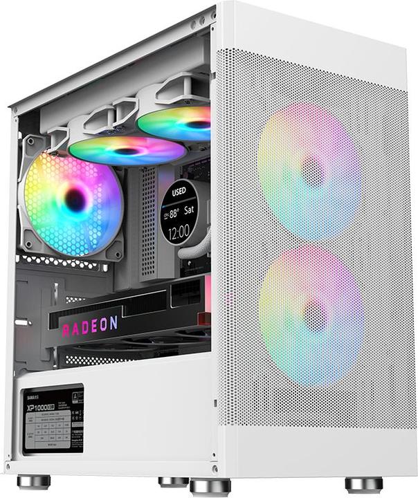 Produktbild Itek Boitier Mini Tour Micro ATX ProMesh 35 (Blanc) (mATX, Mini-ITX)
