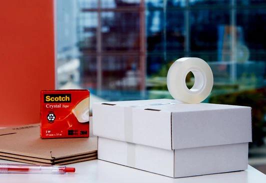 Actual product image Scotch Crystal adhesive tape value pack (19 mm)