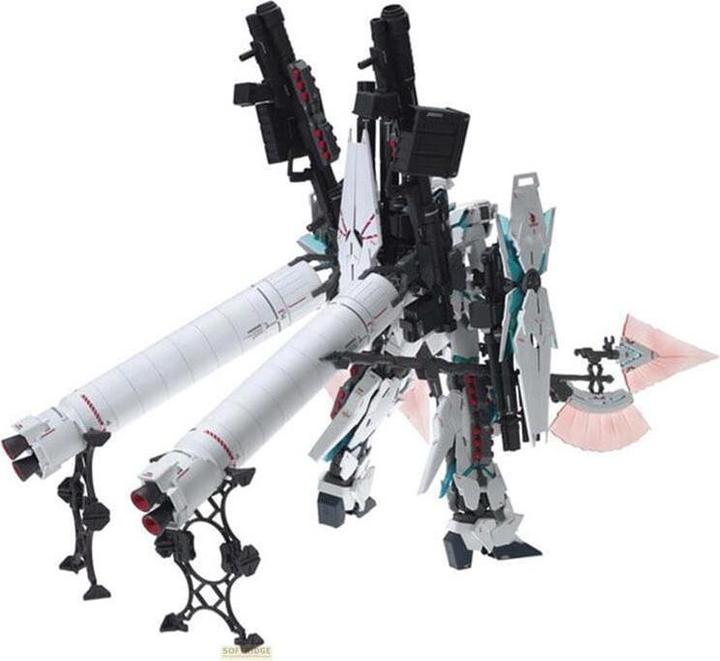 Actual product image Bandai High Grade Full Armor Unicorn Gundam Destroy Mode 1:144 Model Kit