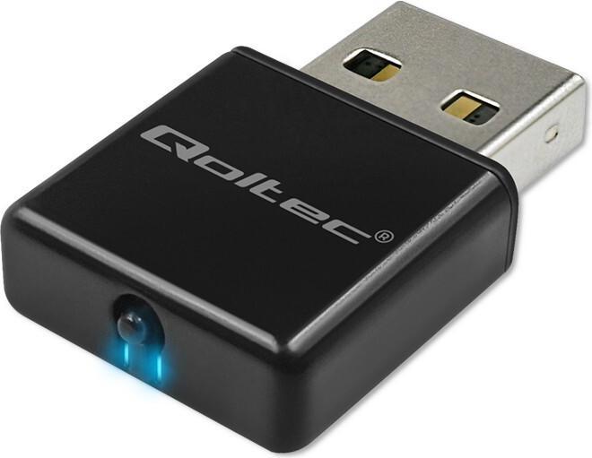 Produktbild Qoltec NANO WiFi Adapter mini Standard N, USB 2.0