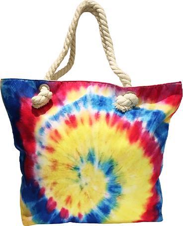 Bekos Batik - Shopper mit Kordelgriffe - Sommertraum