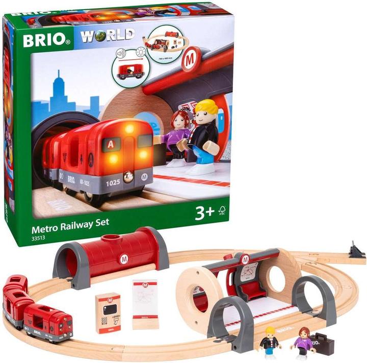 Actual product image Brio Metro Train Set
