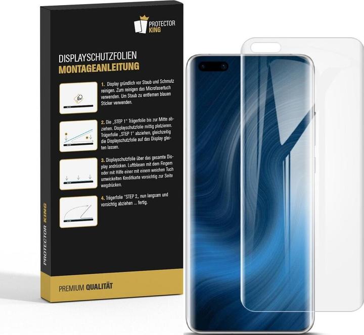 Produktbild Protectorking 2x Premium Displayschutzfolie 3D KLAR (2 Stück, Huawei P40 Pro)