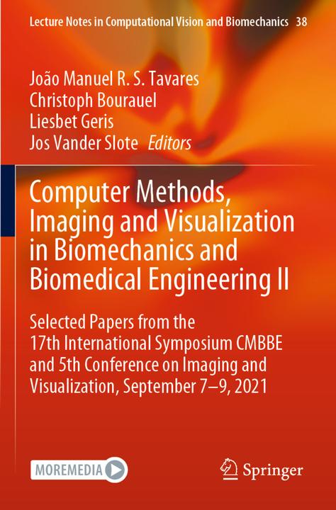 Produktbild Computer Methods, Imaging and Visualization in Biomechanics and Biomedical Engineering II (João Manuel R. S. Tavares, Liesbet Geris, Christoph Bourauel, Jos Vander Slote, 2023)