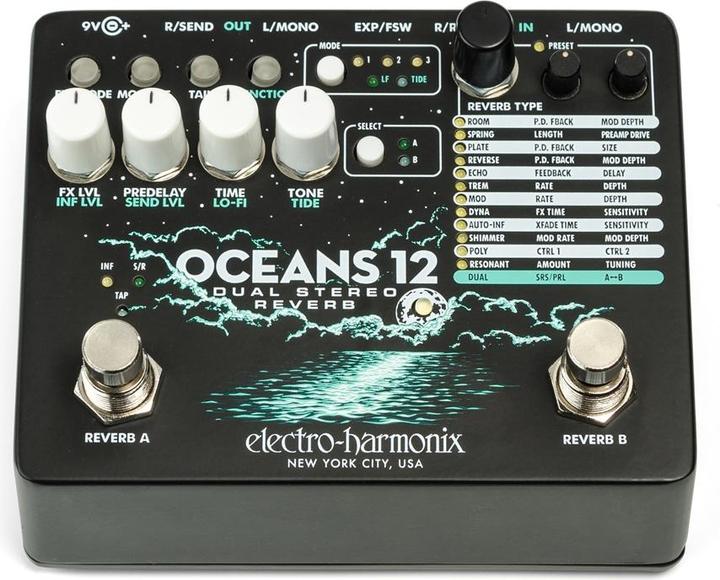 Actual product image Electro-Harmonix Oceans 12 (Guitar)