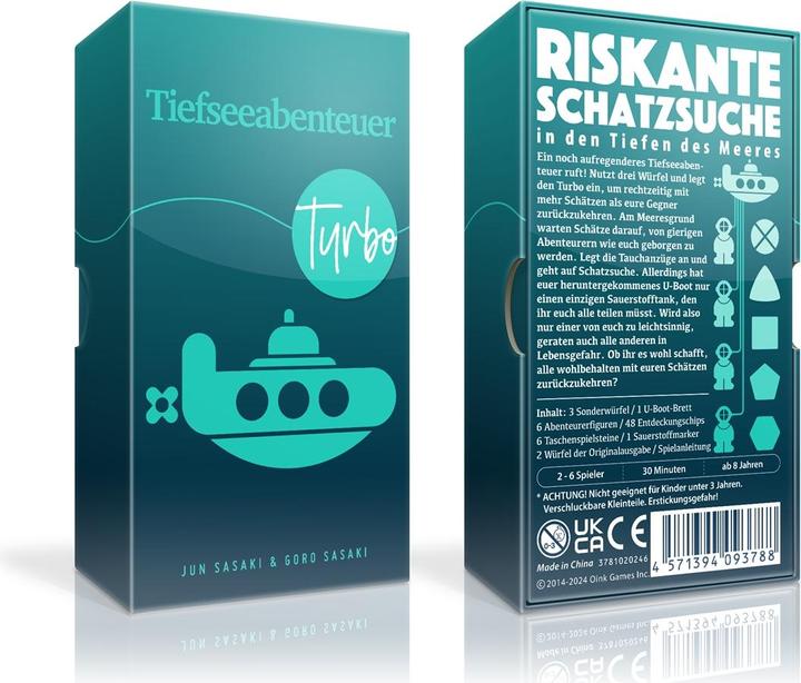 Actual product image Oink Games Deep-sea adventure Turbo (German) (German)