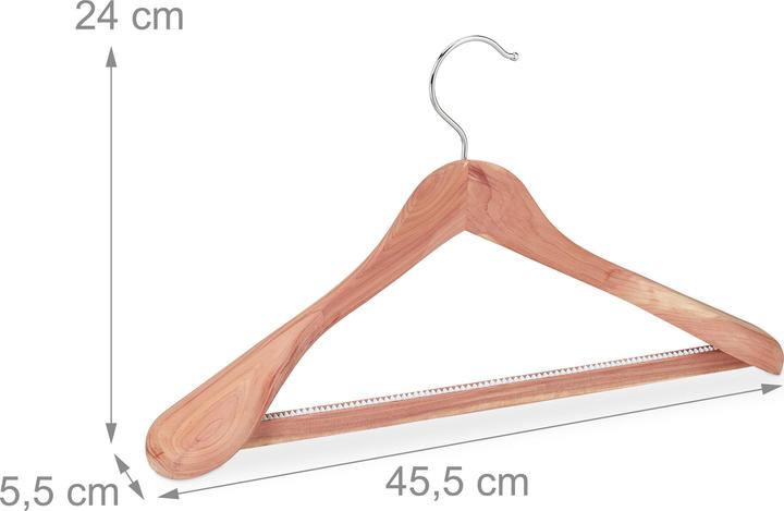 Productafbeelding Relaxdays 8x kledinghanger (8 x)