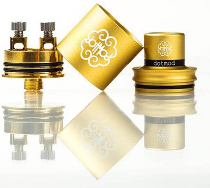 Dotmod Petri V2 RDA Tank incl. Conversion Cap Gold (1 x)