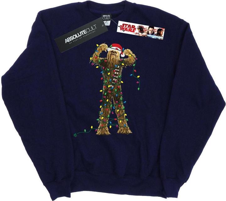 Star Wars Chewbacca Christmas Lights Sweatshirt (XXL)