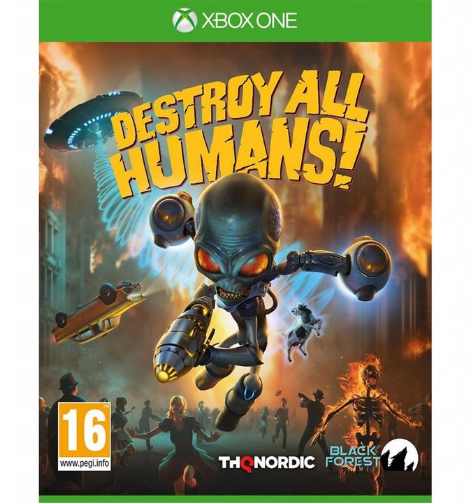 Actual product image THQ Destroy all Humans! (Xbox Series X, Xbox One X, FR)