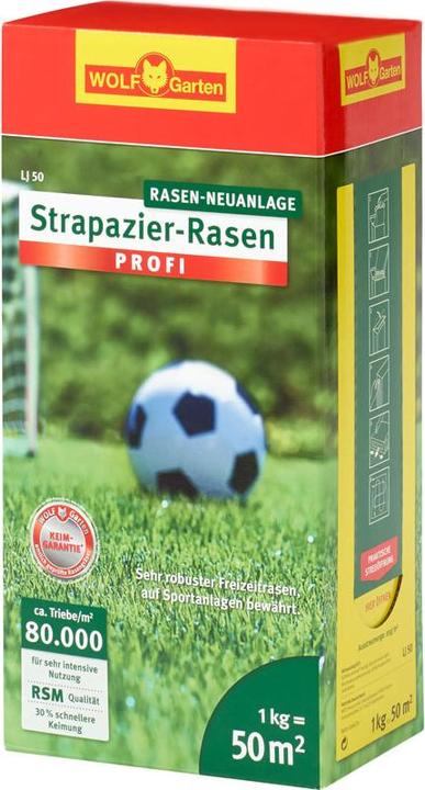 Wolf-Garten Strapazier lawn professional LJ 50 (Lawn reseed)