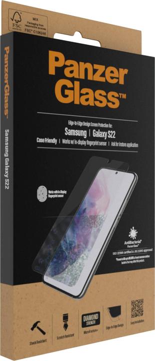Produktbild PanzerGlass Case Friendly (1 Stück, Samsung Galaxy S22)