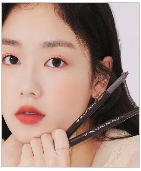 Image du produit Etude House House Drawing Eye Brow 0.25g Dark Brown 21AD Crayon à sourcils longue durée pour une texture douce (Dark Brown)