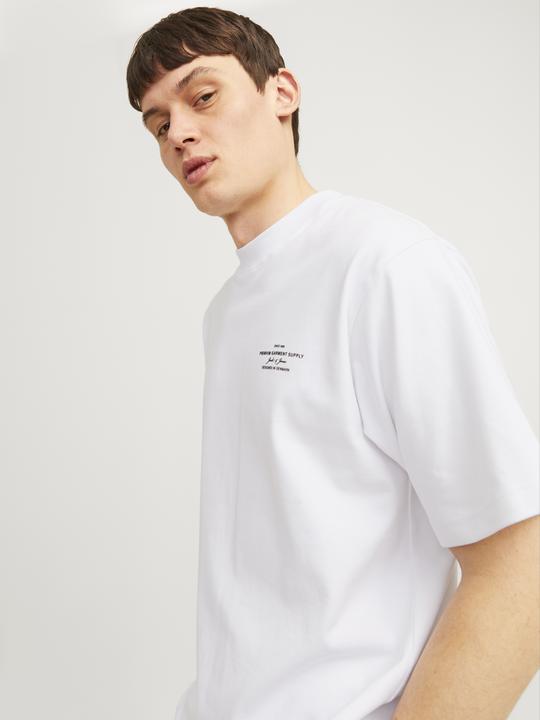 Actual product image Jack & Jones Jprblachad Branding Ss Crew Neck Tee Sn (M)
