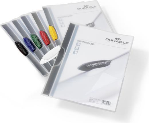 Produktbild Durable Klemmmappe Swingclip, DIN A4, PP, mit Clip (A4, 25 x)