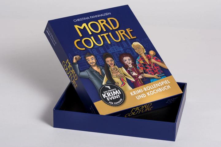 Actual product image Murder Couture. Crime role-playing game and cookbook. The perfect murder mystery event for the (German)