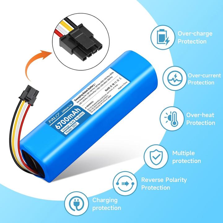 Produktbild Palogreen Ersatzakku für Dreame & Xiaomi Saugroboter