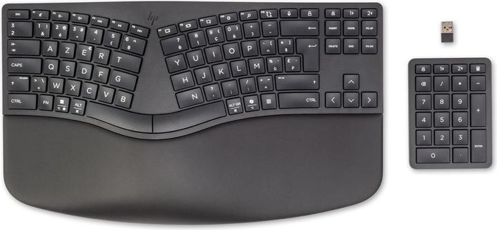 Actual product image HP 960 Ergonomic Wireless Keyboard (DE, Wireless)