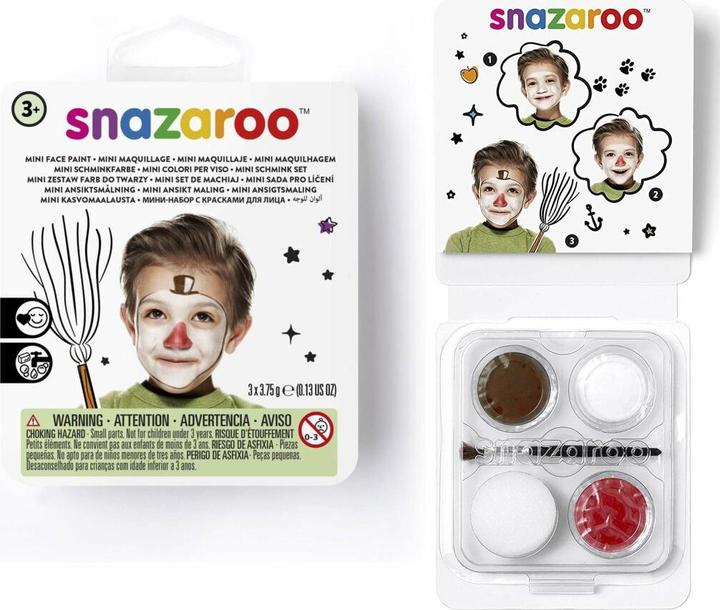 Produktbild Snazaroo Schminkfarbe als Set Mini Schneemann