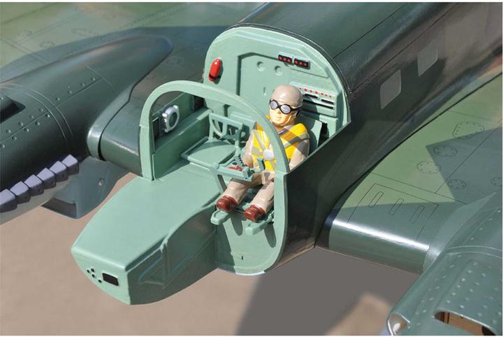 Actual product image Black Horse Heinkel He 111 EP 1750 mm ARF (Multi motor)