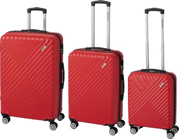 Check.In Kingston - 3er Kofferset (Handgepäck (bis 50l), M (50 - 90l), L (90 - 115l))