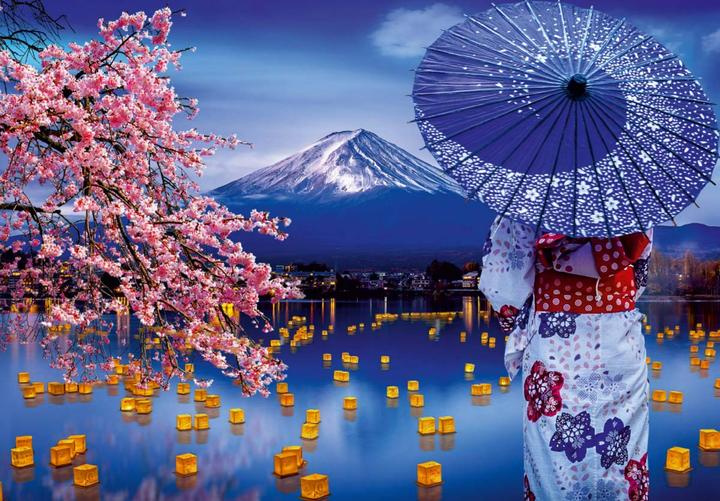 Image du produit D-Toys Puzzle 1000 pièces - Mont Fuji, Japon (1000 pièces)