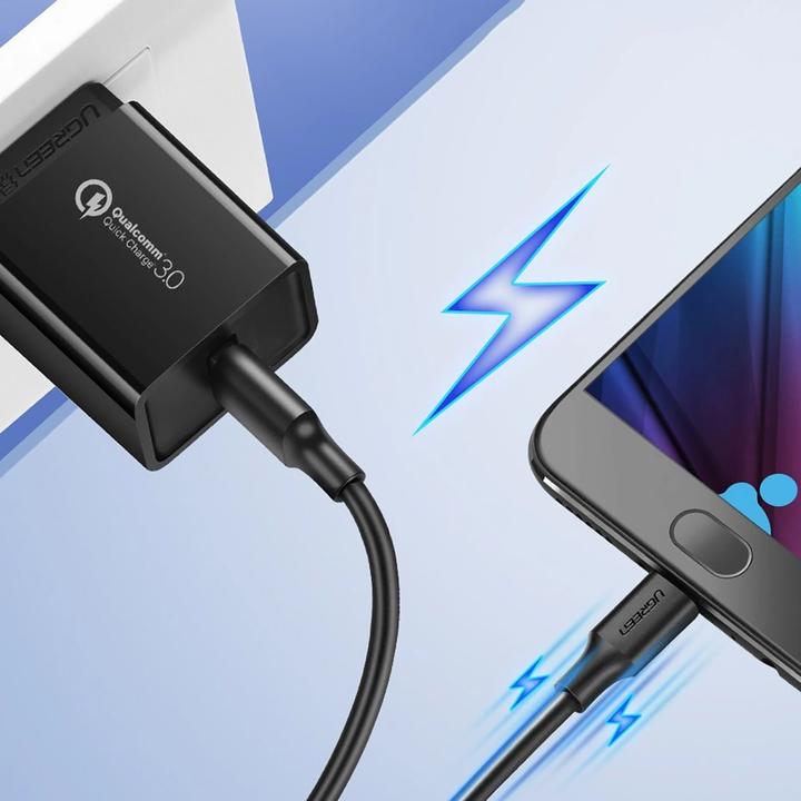Actual product image Ugreen USB A – USB micro B (0.25 m, USB 3.0)