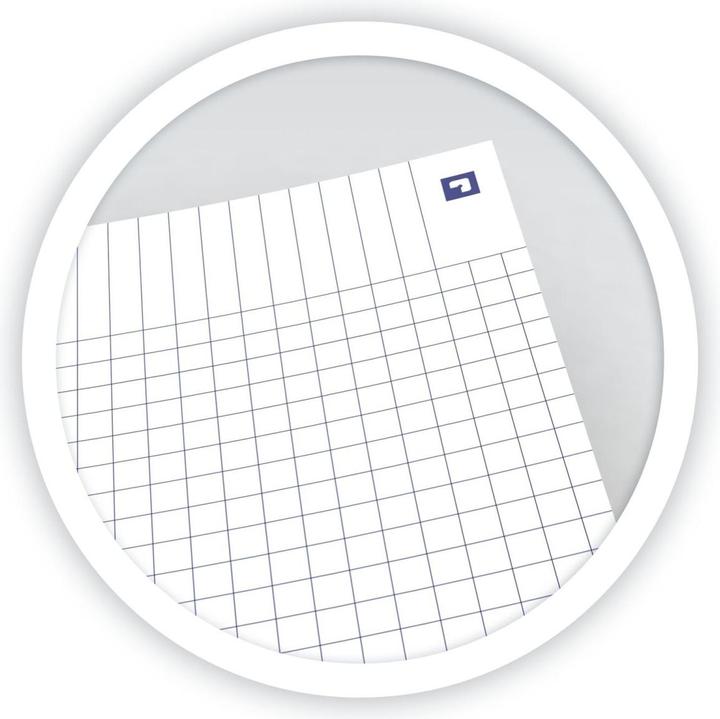 Produktbild Oxford FORME FLORAL - Spiralbuch (A5, Kariert, Harter Einband)