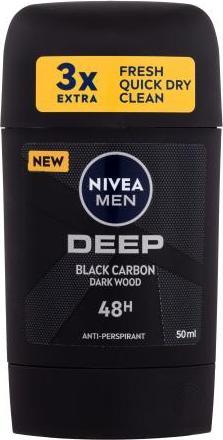 Produktbild NIVEA Deep Black Carbon Dark Wood (Stick, 50 ml)