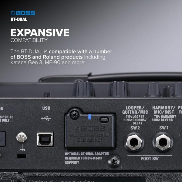 Produktbild BOSS (Electronics) BT-DUAL Bluetooth Audio MIDI Dual Adapter