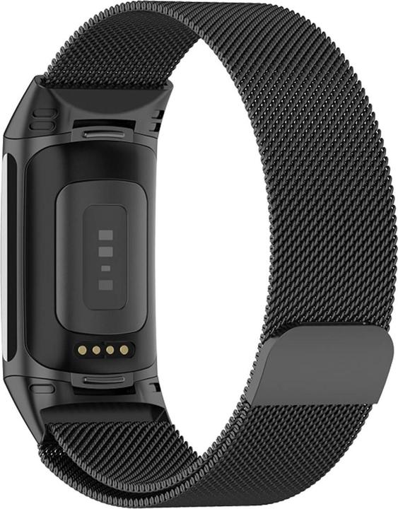 Actual product image Cover-Discount Fitbit Charge 6 - Magnetic replacement strap Milanese (Stainless steel)