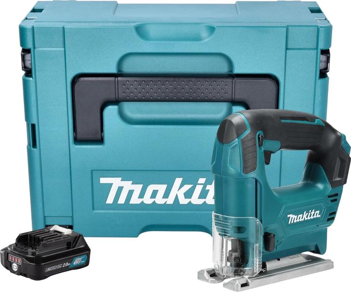 Produktbild Makita JV 101 DA1J Akku Stichsäge 12 V max. 65 mm + 1x Akku 2,0 Ah + Makpac - ohne Ladegerät
