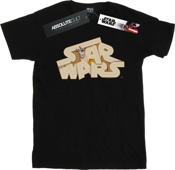 Star Wars Tatooine Jumble Logo TShirt Jungen (140, 146)