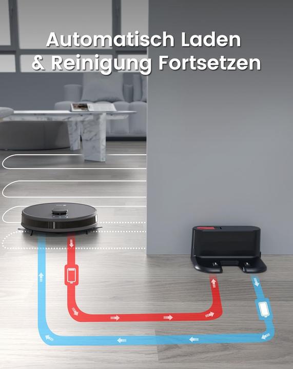 Actual product image Saug-Wischroboter mit 4000Pa und Mapping-Funktion (Vacuum mopping robot)