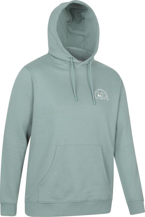 Immagine prodotto Mountain Warehouse Regional Cornwall Felpa con Cappuccio Grafica Uomo (S)