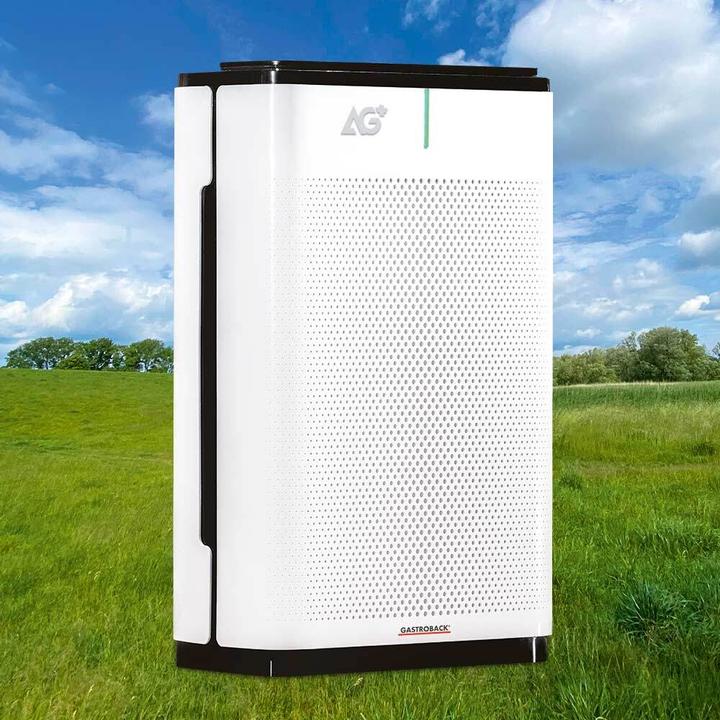 Produktbild Gastroback 20100 Luftreiniger AG+ AirProtect Ideal für Allergiker & Asthmatiker, AG+ Antiviral Filter Techno... (50 m²)