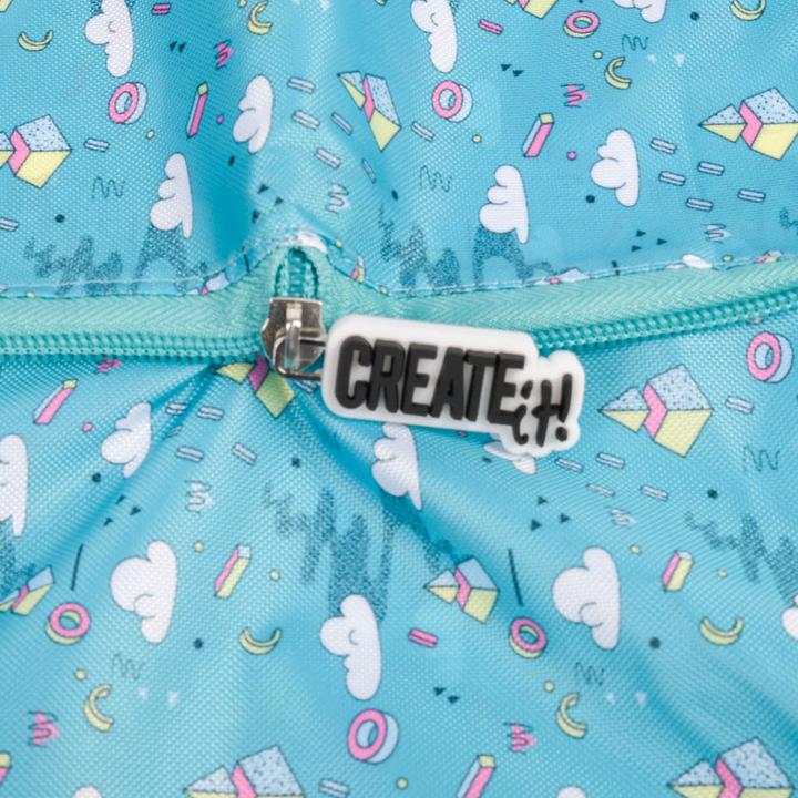 Image du produit Create It! Shopper pliable - Turquoise