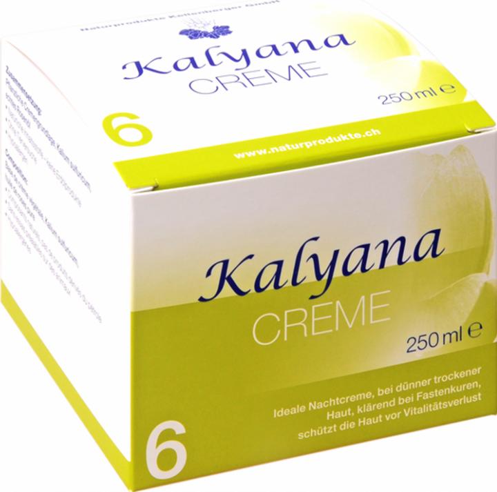 Actual product image Kalyana Cream No. 6 with potassium sulfuricum 2 (Body cream, 250 ml)