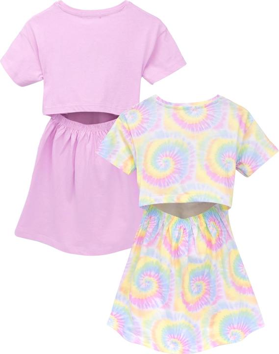Produktbild Barbie TShirtKleid Rückenausschnitt Mädchen (2erPack) (128)