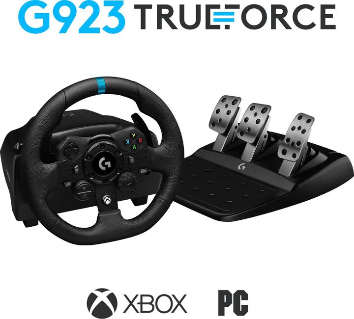 Actual product image Logitech G G923 Trueforce for PC and Xbox (Xbox One S, Xbox Series S, PC, Xbox One X, Xbox Series X)