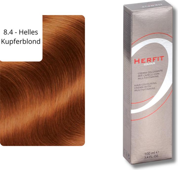 Immagine prodotto XanitaliaPro Colore Per Capelli Con Vitamine (8.4 - Biondo chiaro ramato)