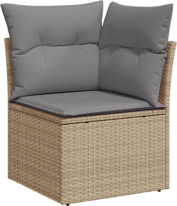 Image du produit VidaXL Meuble de jardin Canapé Salon de jardin Ensemble de jardin 10 pièces Beige