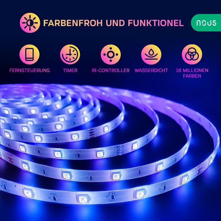 Actual product image Nous Smart (RGB, 500 cm, Indoor)